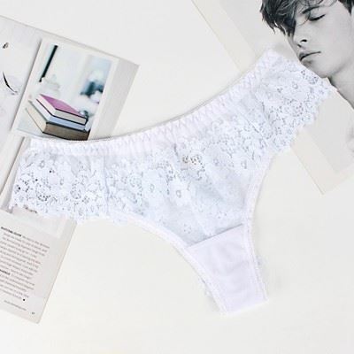 Women Low Waist G String Bikini Lace Thong For Women